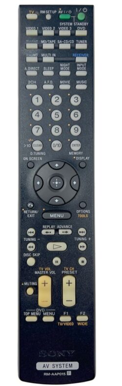 Afstandsbediening Sony rm-aap015 Str-da1200es