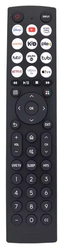 Originele Hisense afstandsbediening