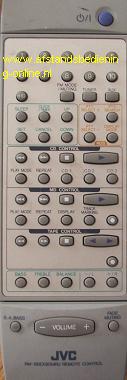 Afstandsbediening Jvc rm-seex90mru xm-ex90