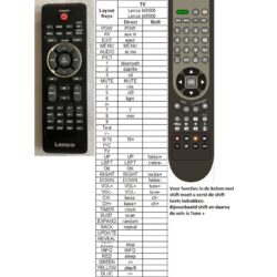 Afstandsbediening Lenco bt9000