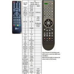 Afstandsbediening Dual DL-TDL32R1-001