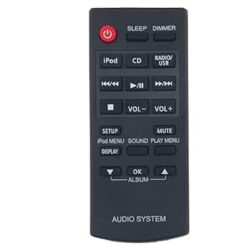 Afstandsbediening Panasonic sc-hc27 N2QAYC000059