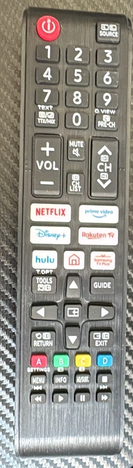 Afstandsbediening voor alle Samsung smart tv's 2026