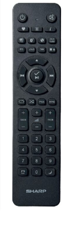 Afstandsbediening Sharp xl-b720d