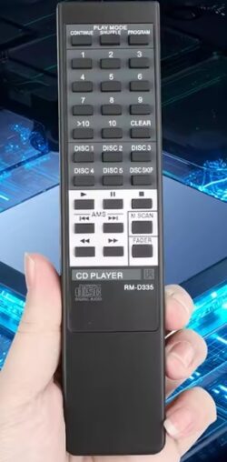 Afstandsbediening Sony rm-d335 cdp-c345 cdp-c245