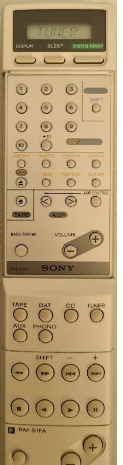 Sony rm-s1fa