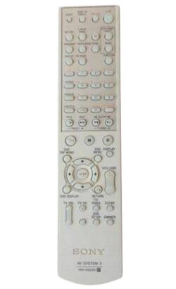 Afstandsbediening Sony rm-ss220 DAV-SB100