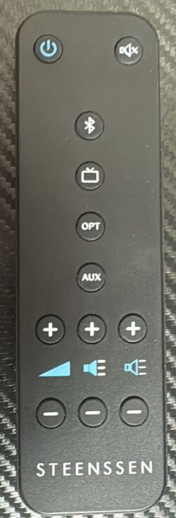 Afstandsbediening Steenssen soundplate