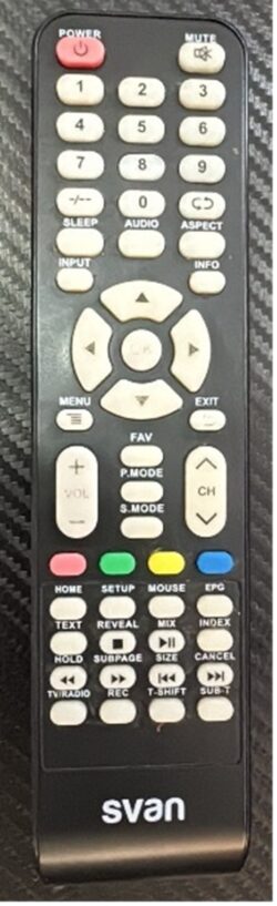 Svan afstandsbediening tv