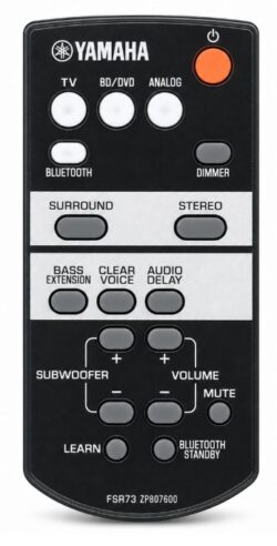 Yamaha fsr73 str-700 yas-105 ZP80760 afstandsbediening