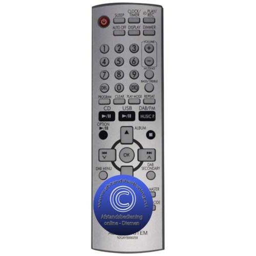 Afstandsbediening Panasonic N2QAYB000259