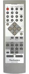 Afstandsbediening Technics rak-eha29wh sc-eh56 sc-eh550