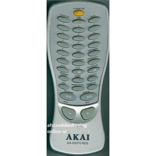 Afstandsbediening Akai qx-d5370 rds