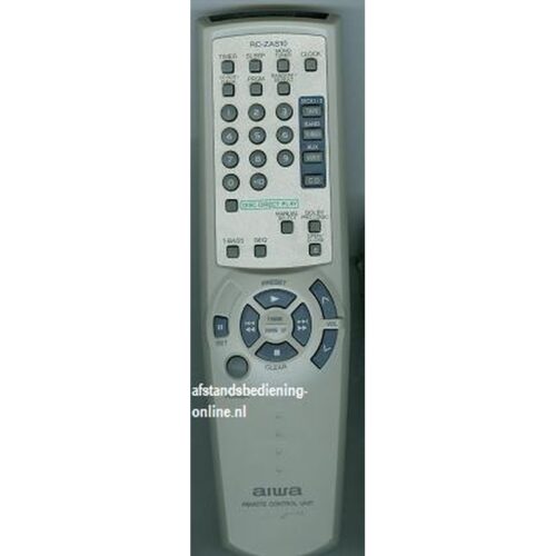 Afstandsbediening Aiwa rc-zas10