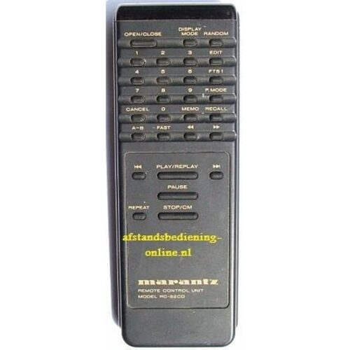 Afstandsbediening Marantz rc-52cd