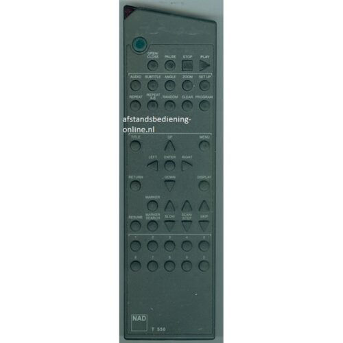 Afstandsbediening Nad t550