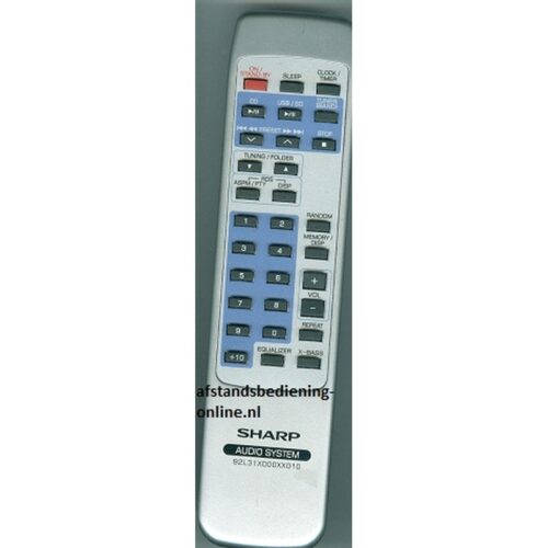 Afstandsbediening Sharp 92l31x000xx010
