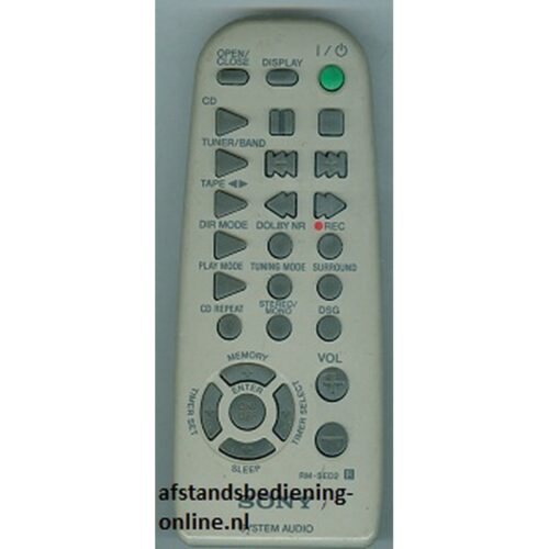 Afstandsbediening Sony rm-sed2