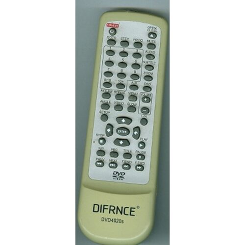 Afstandsbediening Difrnce dvd4020s