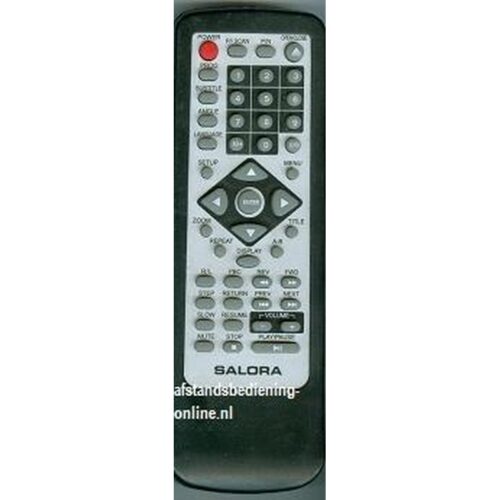 Afstandsbediening Salora dvd225m