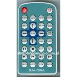 Afstandsbediening Salora dvd