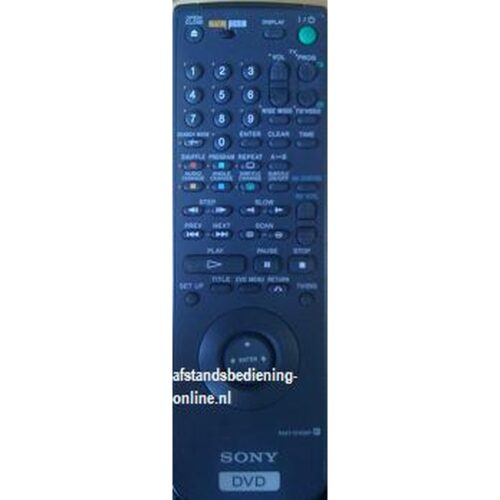 Afstandsbediening Sony rmt-d105p dvp-s315