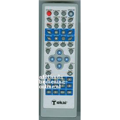 Afstandsbediening Tokai dvd