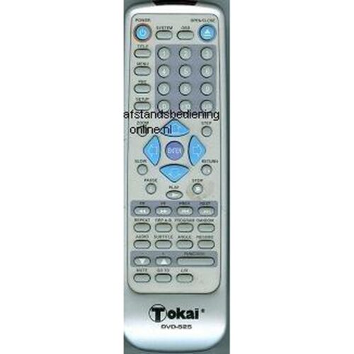 Afstandsbediening Tokai dvd-525