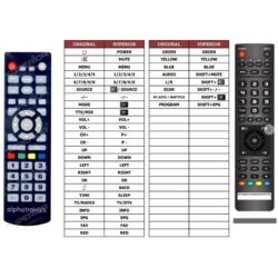 Afstandsbediening Alphatronics m17ew