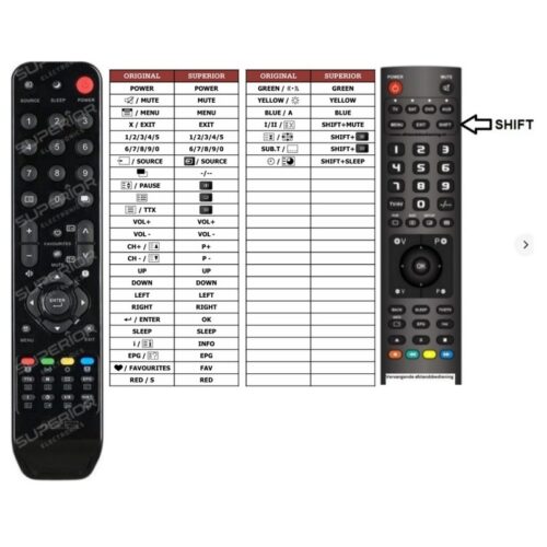 Afstandsbediening Asus 22T1EH 24tieh 27tieh - Afbeelding 2