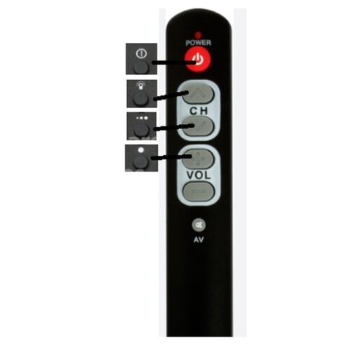 Afstandsbediening afzuigkap Atag eg411 - Afbeelding 2
