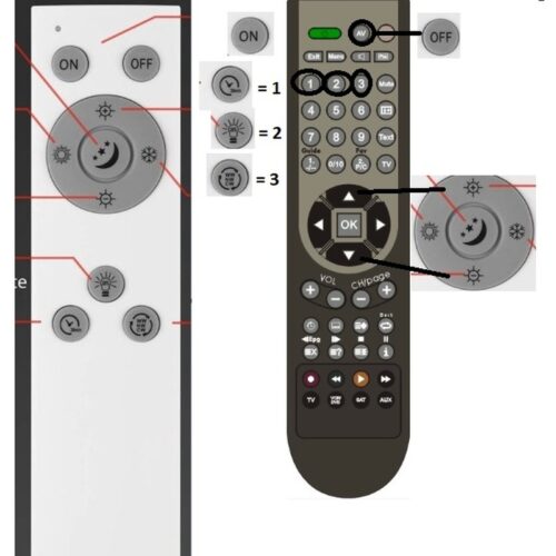 Afstandsbediening Briloner leuchten 7381-316 - Afbeelding 2