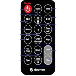 Afstandsbediening Denver mir-260