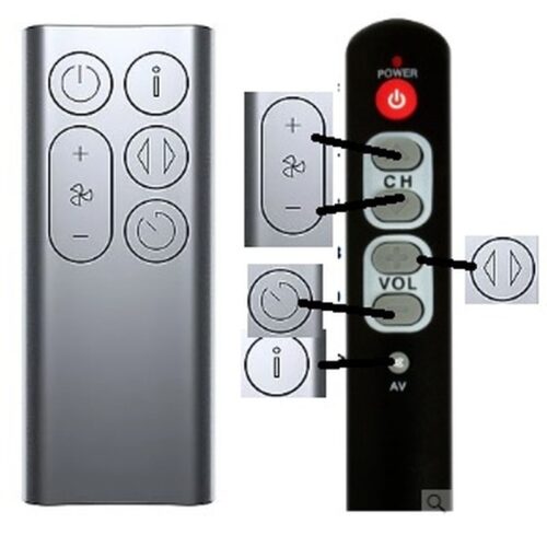 Afstandsbediening Dyson BP01 pure cool me - Afbeelding 2