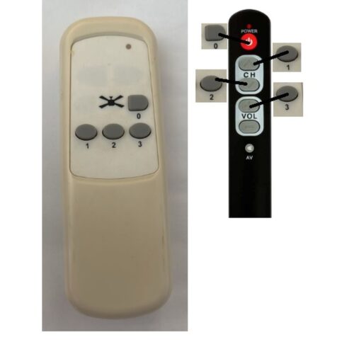 Afstandsbediening Westinghouse df-100 df100 - Afbeelding 2