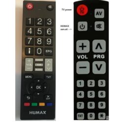 Afstandsbediening Humax irhd-5550c irhd-5500c senioren