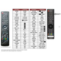 Afstandsbediening Jvc LT-55HW97U