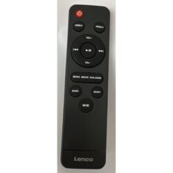 Afstandsbediening Lenco SBW-801BK soundbar