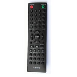 Afstandsbediening Lenco dvd zwart