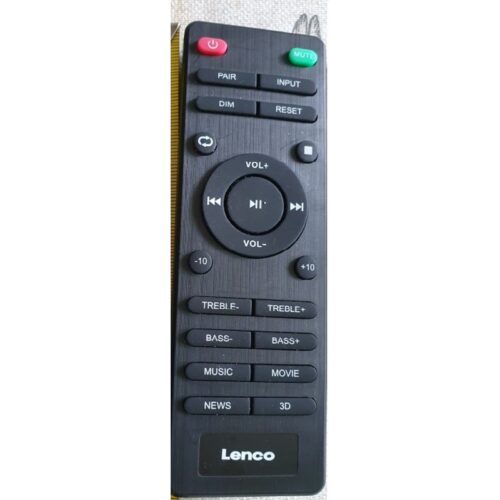 Afstandsbediening Lenco sb-080 sb-081 soundbar