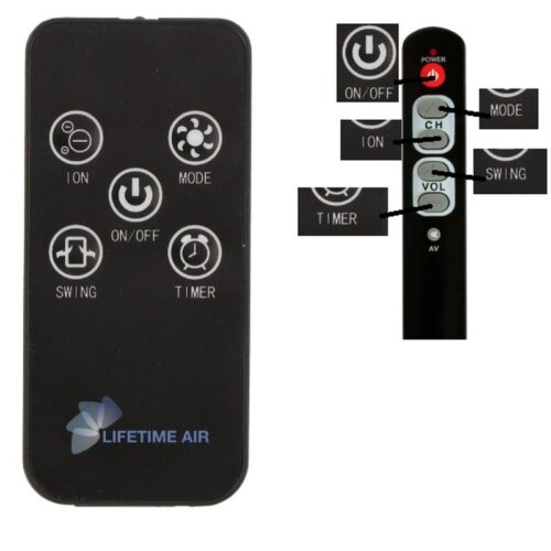 Afstandsbediening Lifetime Air Torenventilator ATF-003R - Afbeelding 2