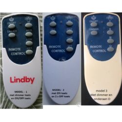 Afstandsbediening Lindby 4018093 AA2 AA1