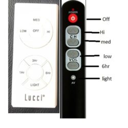 Afstandsbediening Lucci plafondventilator