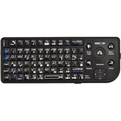 Afstandsbediening Mede8er MEDX2KEY - Draadloos Toetsenbord / Zwart