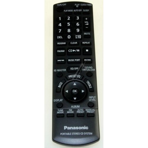 Afstandsbediening Panasonic N2QAYA000009 RX-D50AEG-S