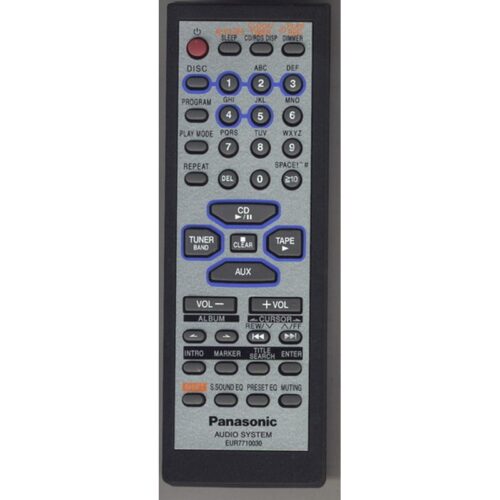 Afstandsbediening Panasonic n2qagb000028