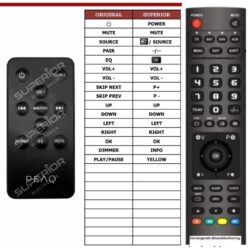 Afstandsbediening Peaq psb100bt-b
