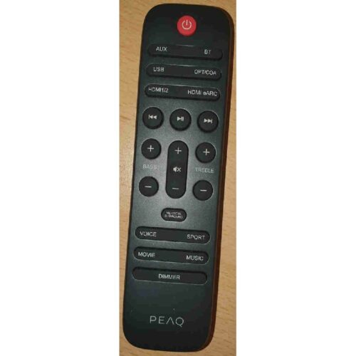 Afstandsbediening Peaq psb400 soundbar