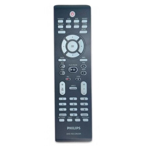 Afstandsbediening Philips dvdr3430v dvdr3435v
