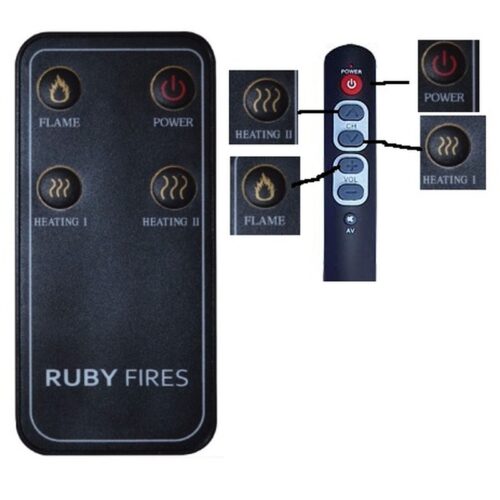 Afstandsbediening Ruby fires Varese - Afbeelding 2